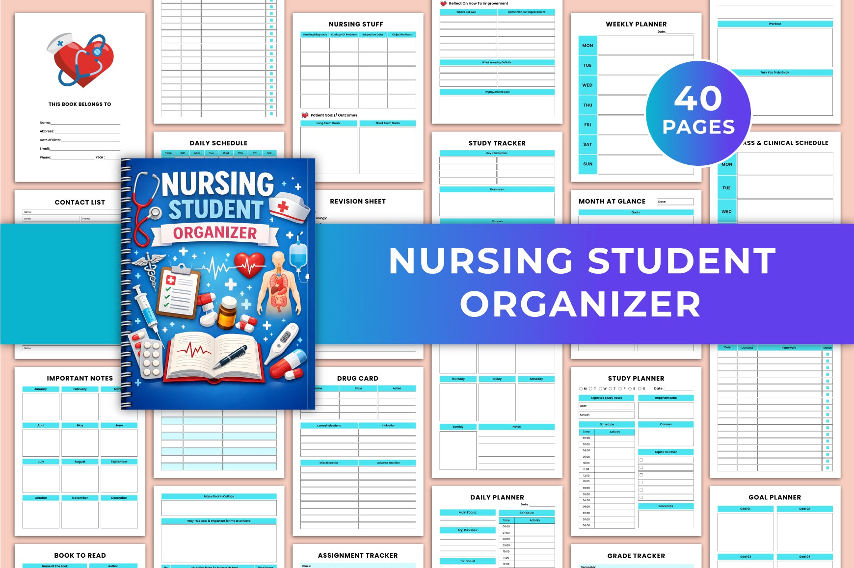 Nursing Student Planner