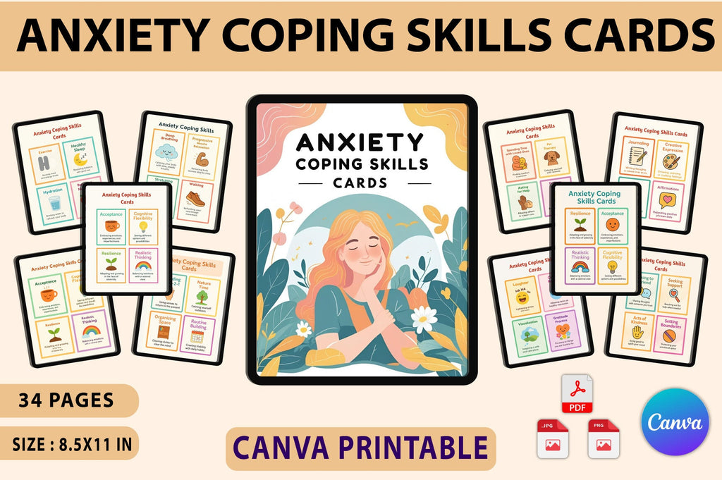 Anxiety Coping Skills Cards