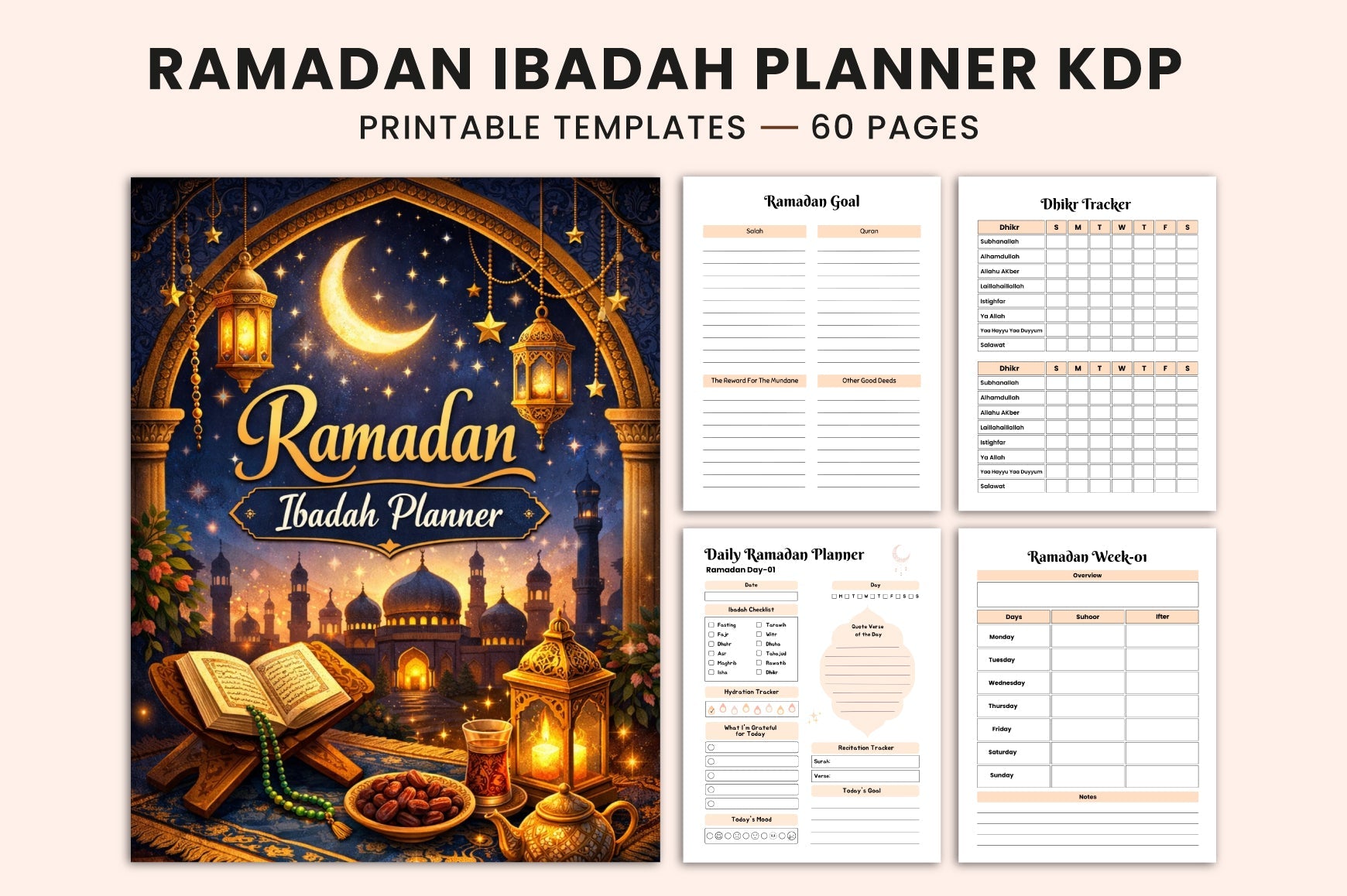 Ramadan Ibadah Planner