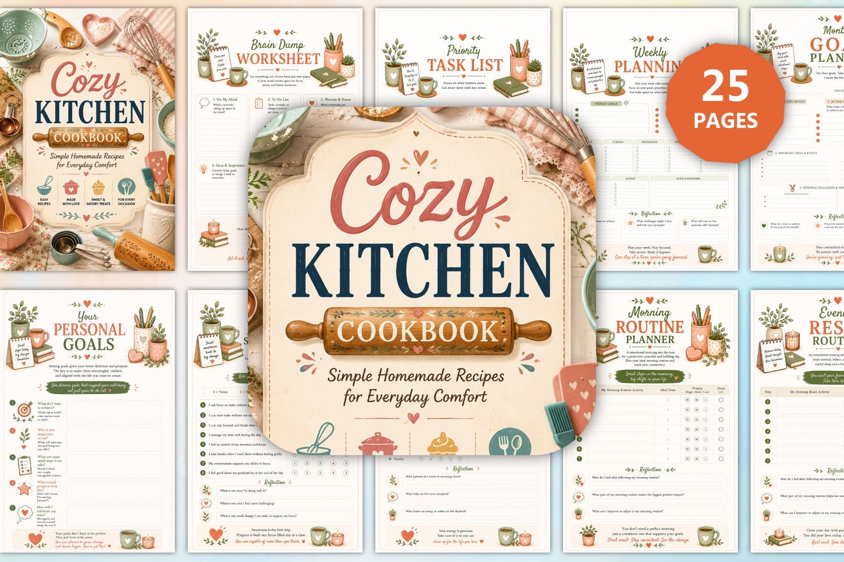 Cozy Kitchen Cookbook Book