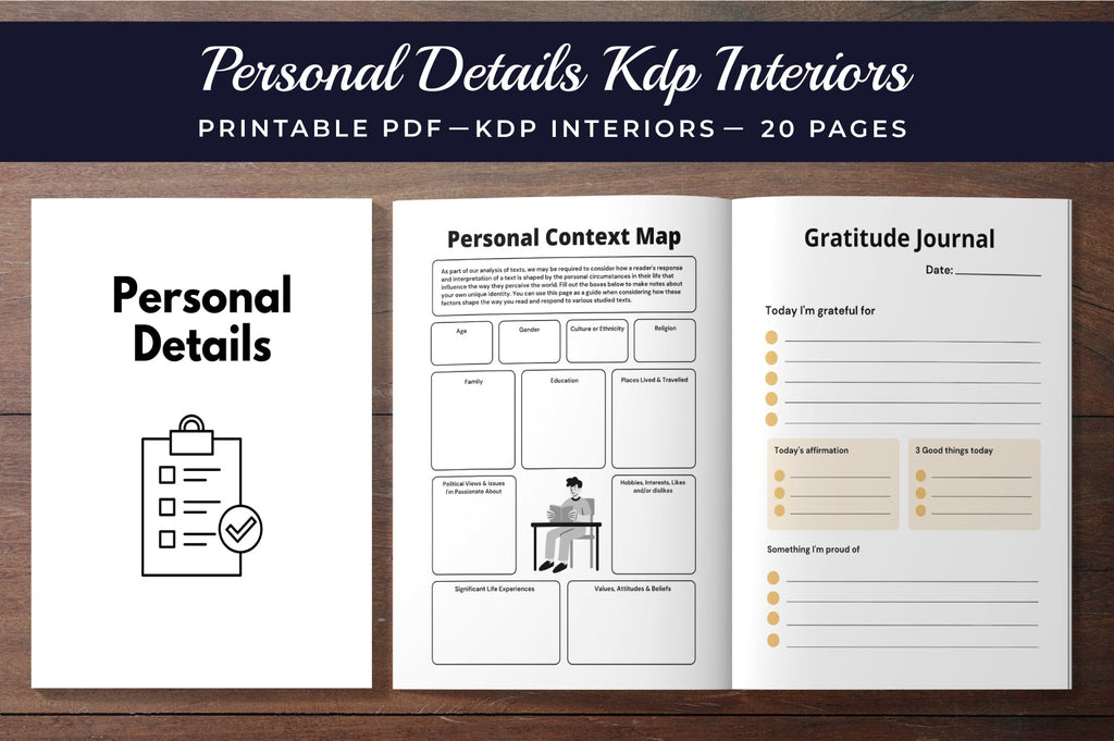 Personal Details Planner