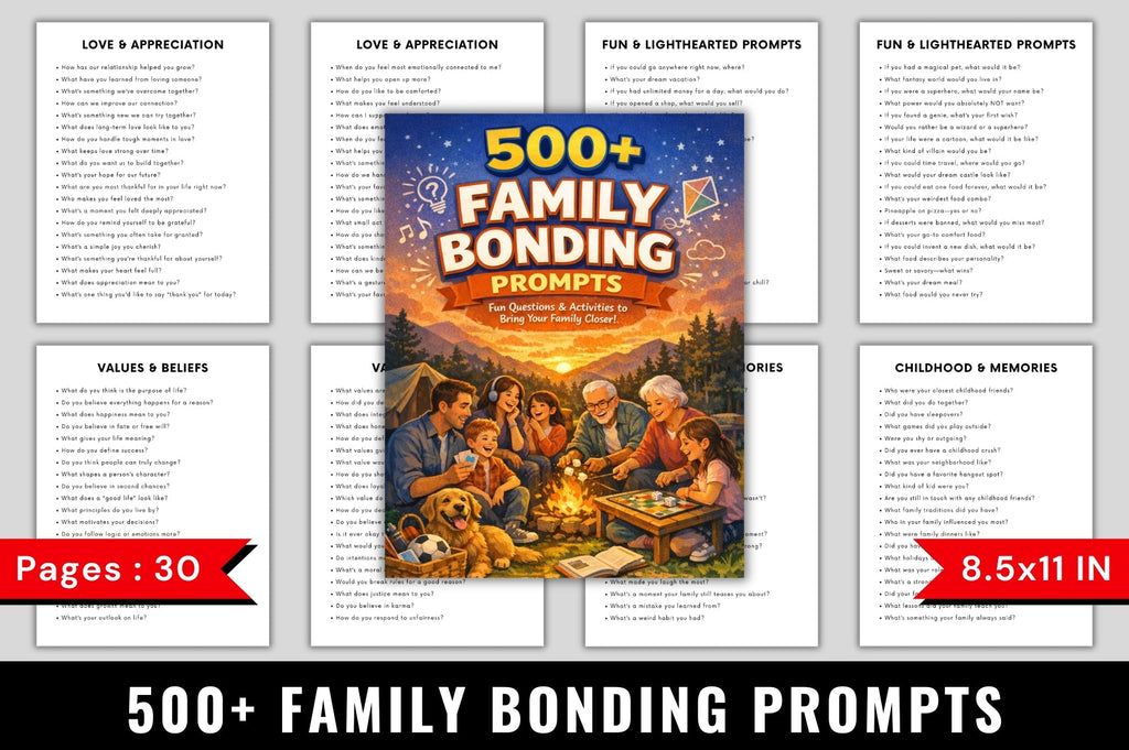 Family Bonding Prompts