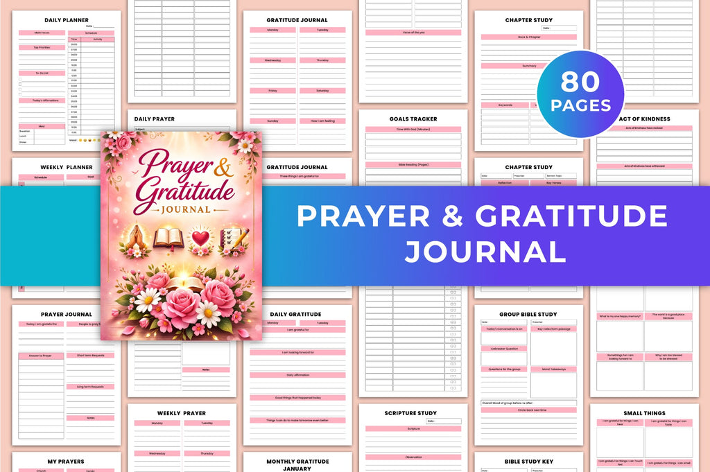 Prayer and Gratitude Journal