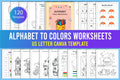 Alphabet to Colors Worksheets Guide