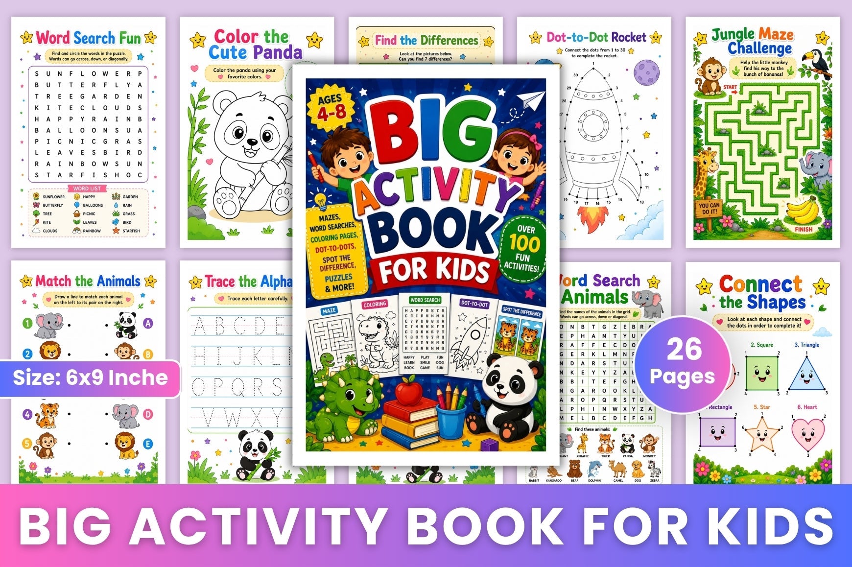Big Activity For Kids Book