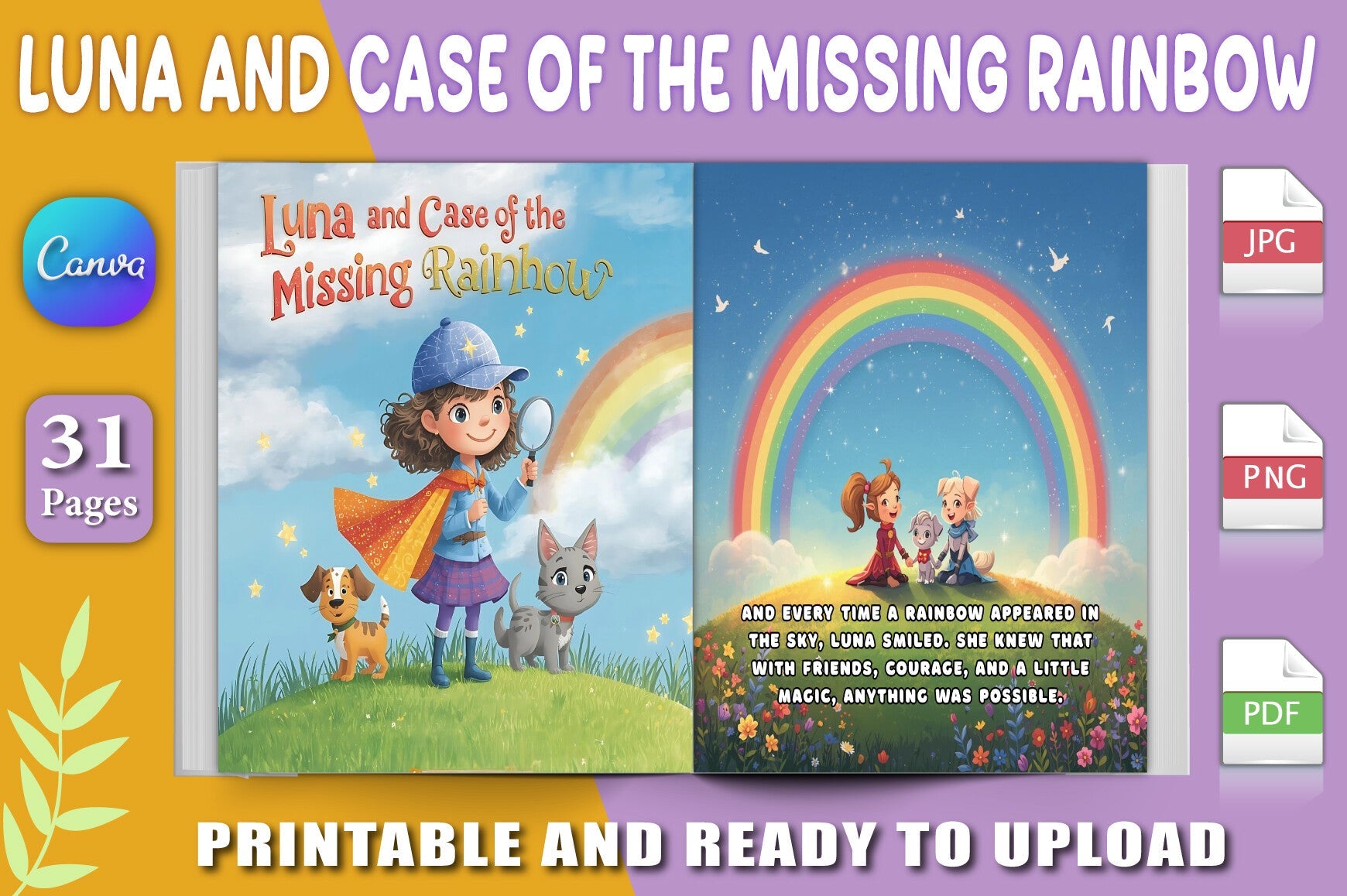 Luna and the Case of the Missing Rainbow Book