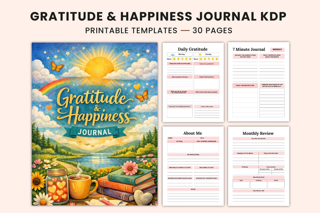 Gratitude Happiness Journal