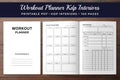 Weekly Workout Planner