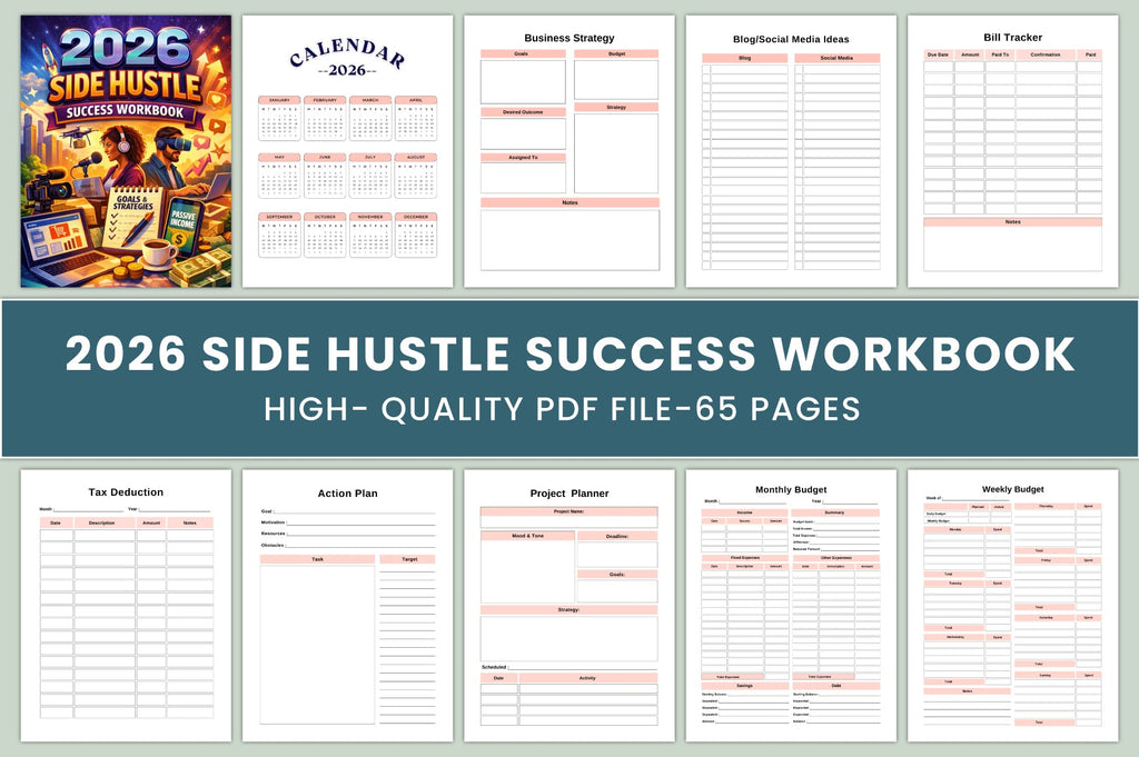 Side Hustle Success Workbook