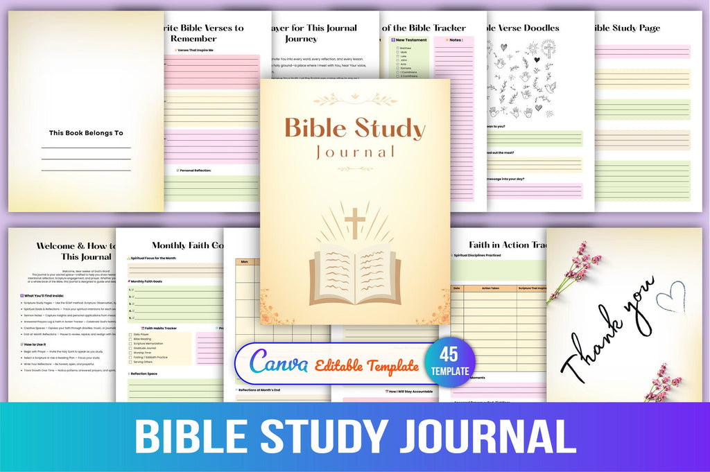 Bible Study Journal
