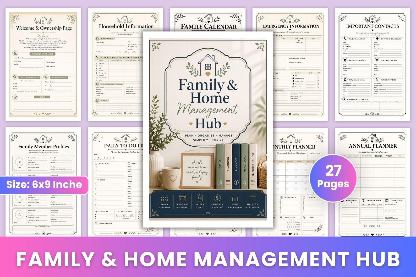 Family Home Management Hub