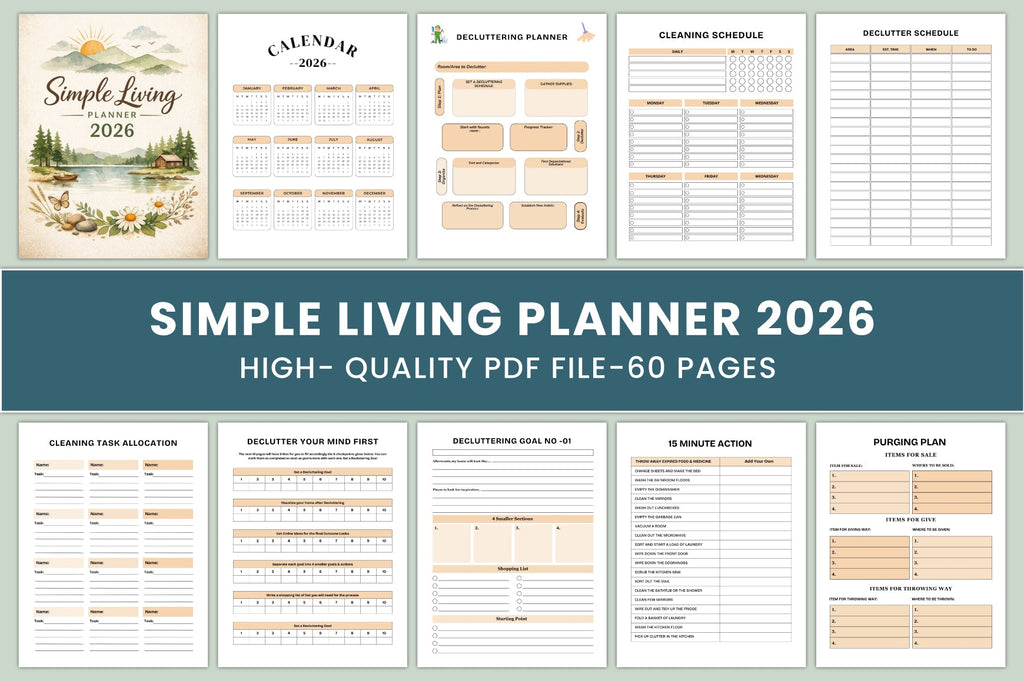 Simple Living Planner