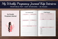 My Weekly Pregnancy Journal