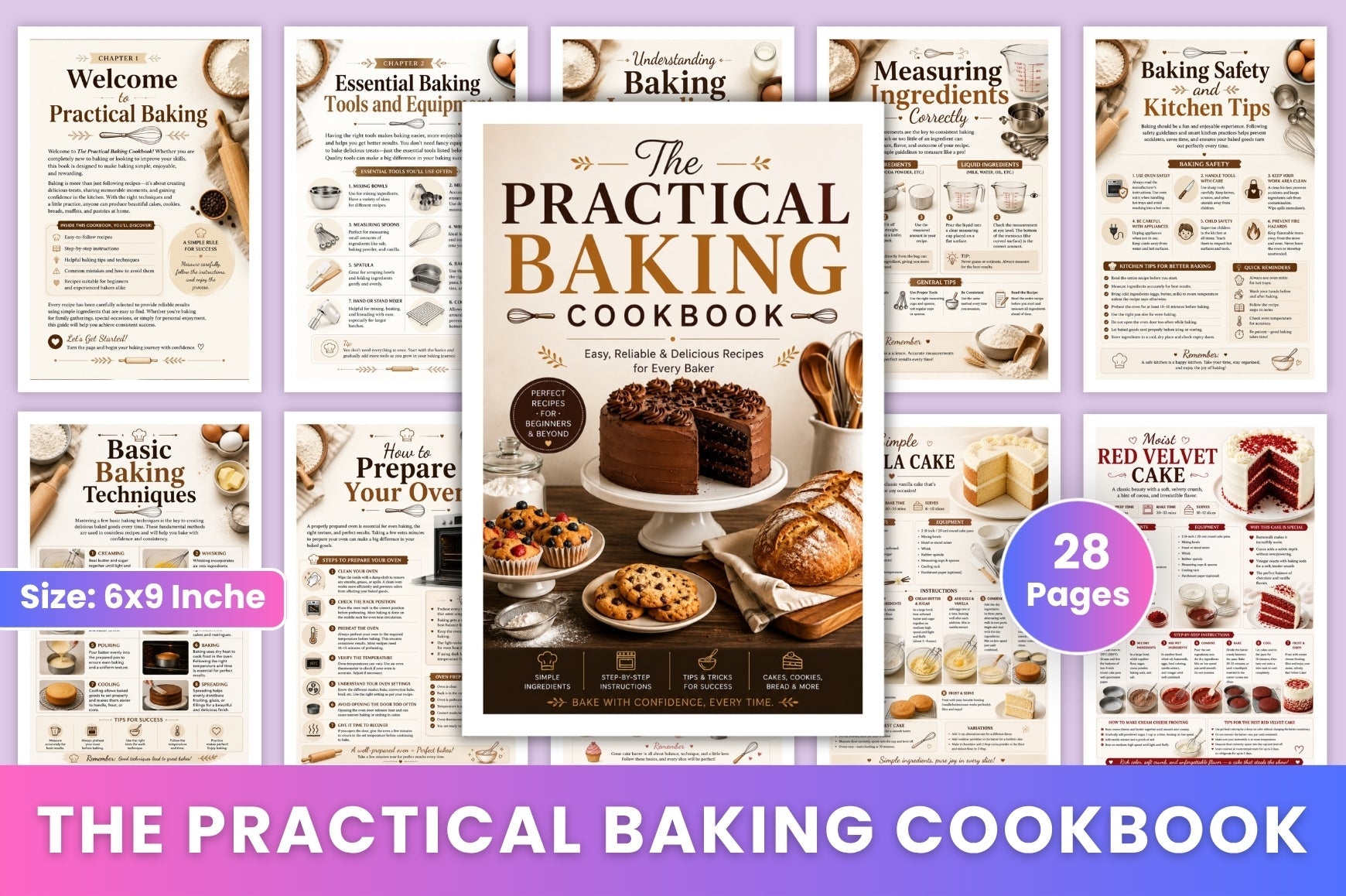 The Practical Baking Cookbook Book