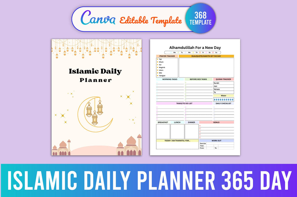 Islamic Daily 365-Day Planner