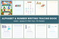 Alphabet Number Writing Tracing Workbook