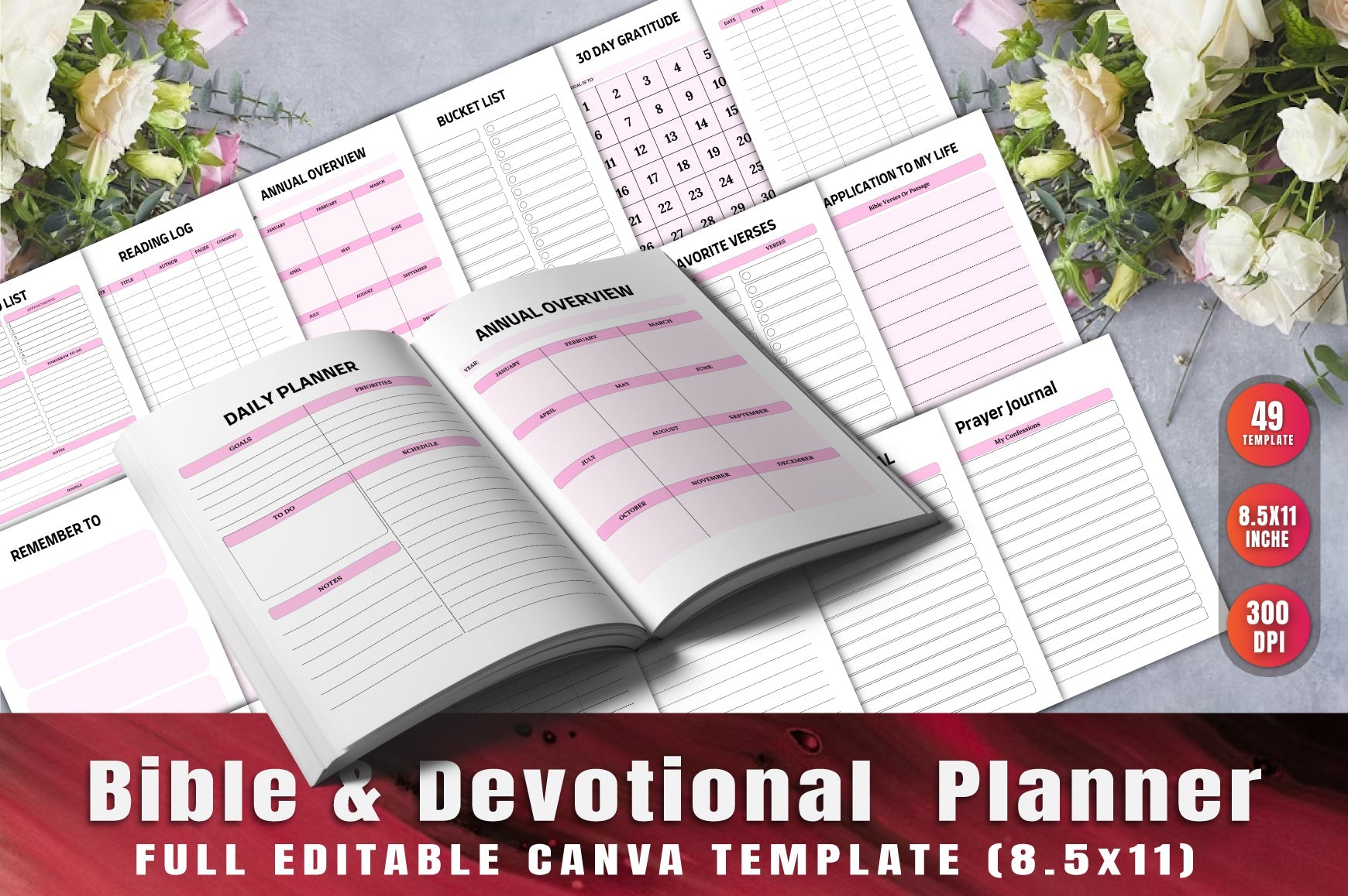Bible Devotional Planner