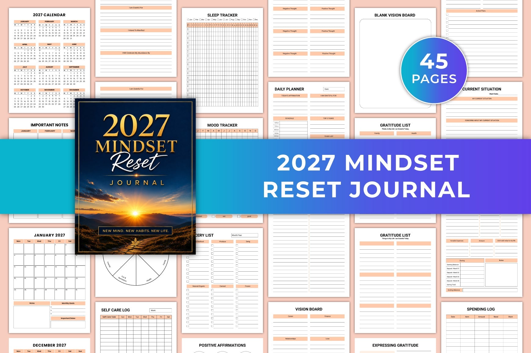Mindset Reset Journal