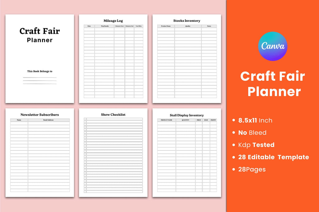 Craft Fair Planner Guide