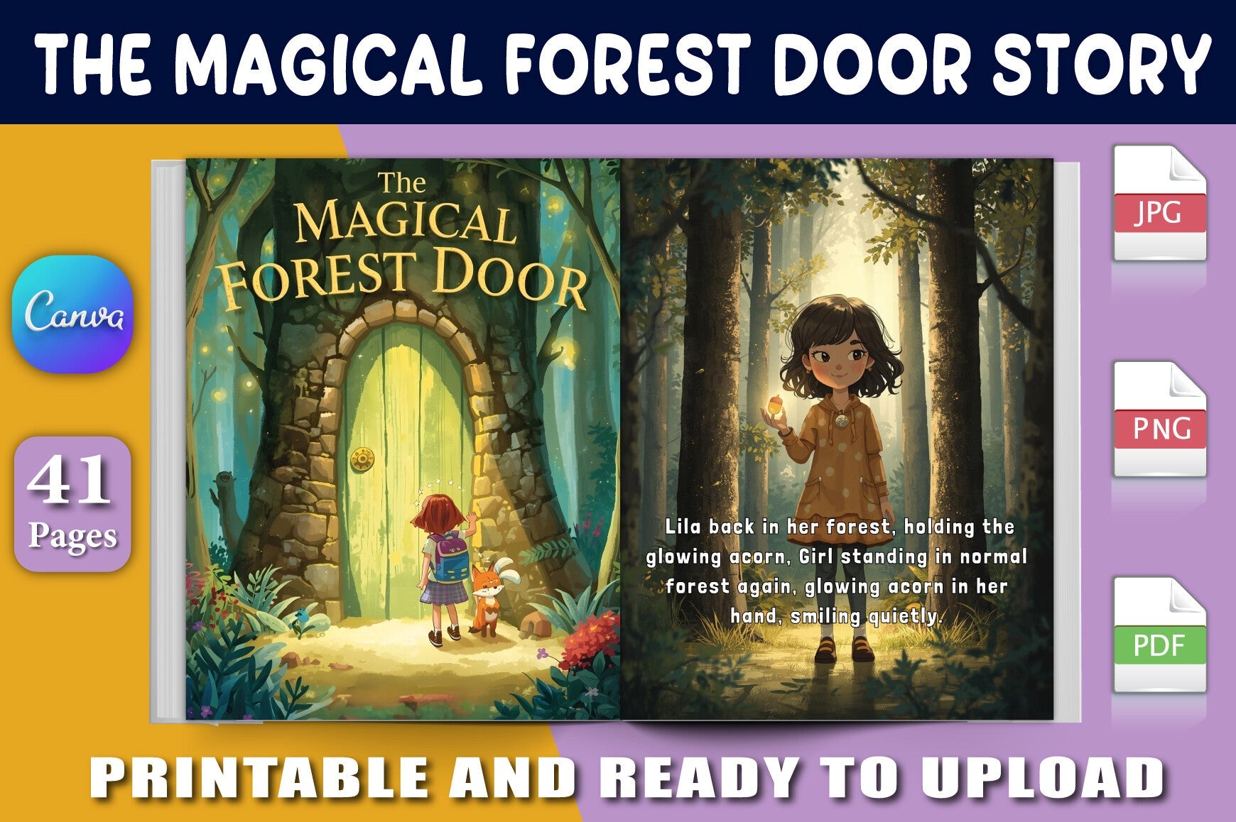 The Magical Forest Door Book