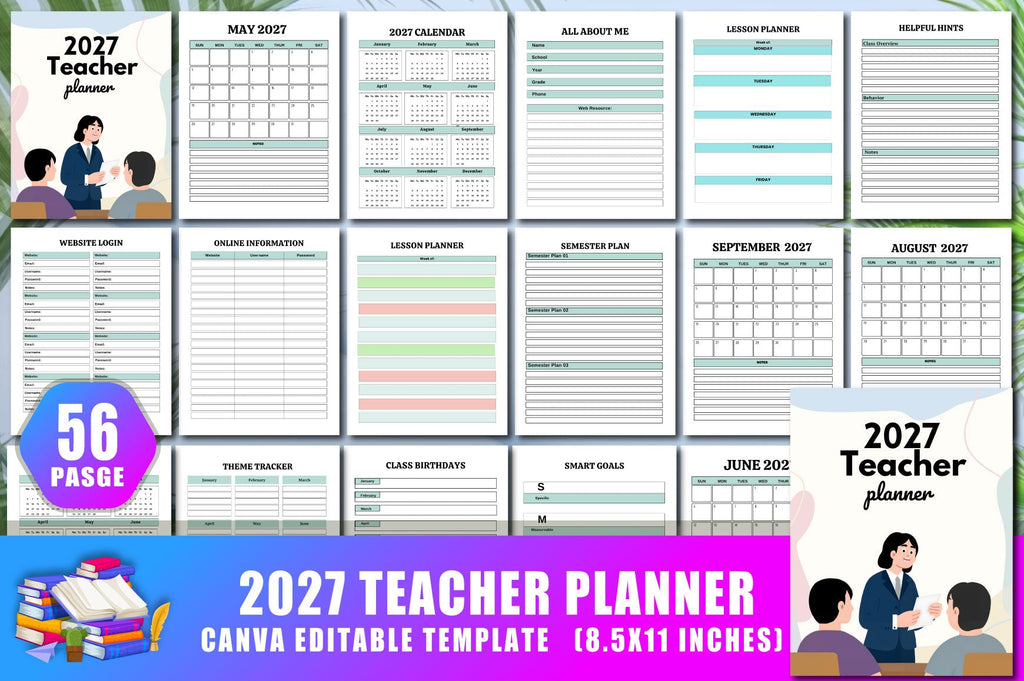 Teacher Planner 00921