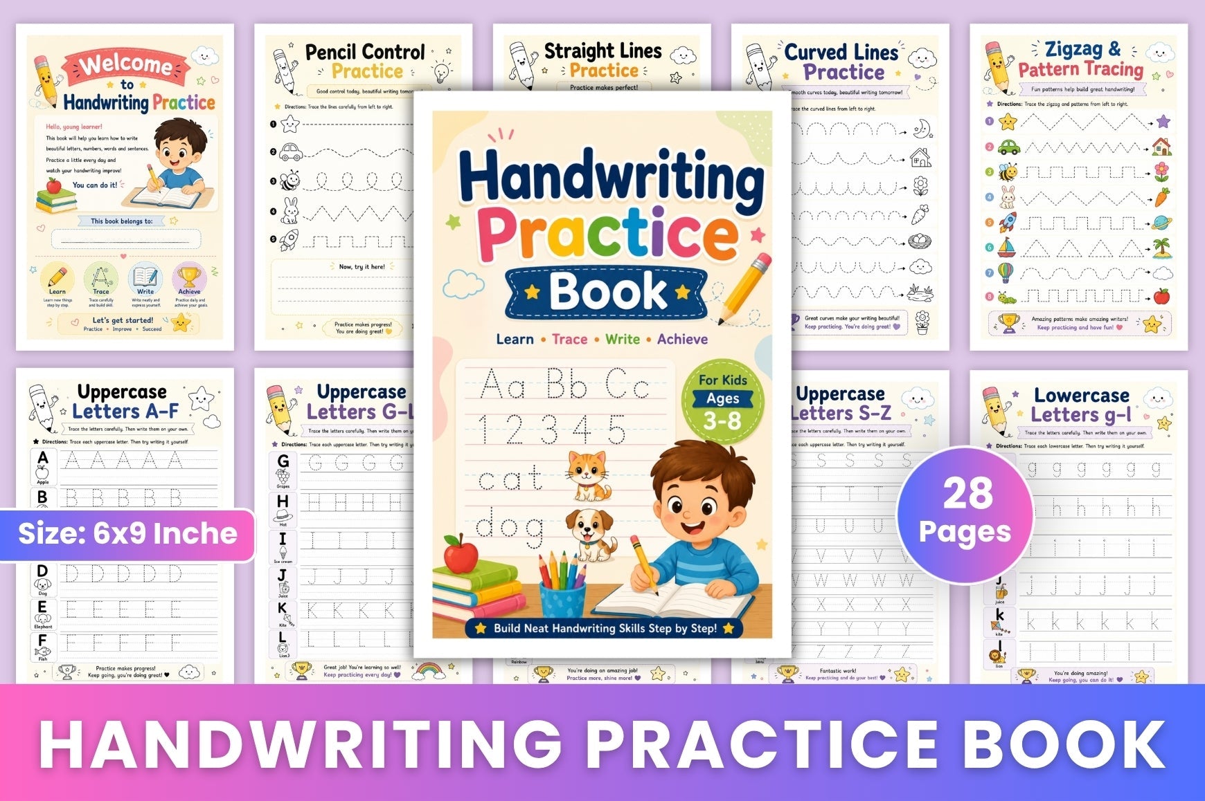 Handwriting Practice Book