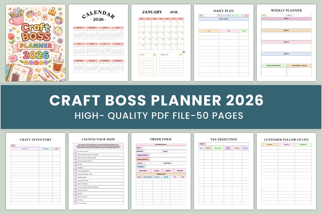 Craft Boss Planner