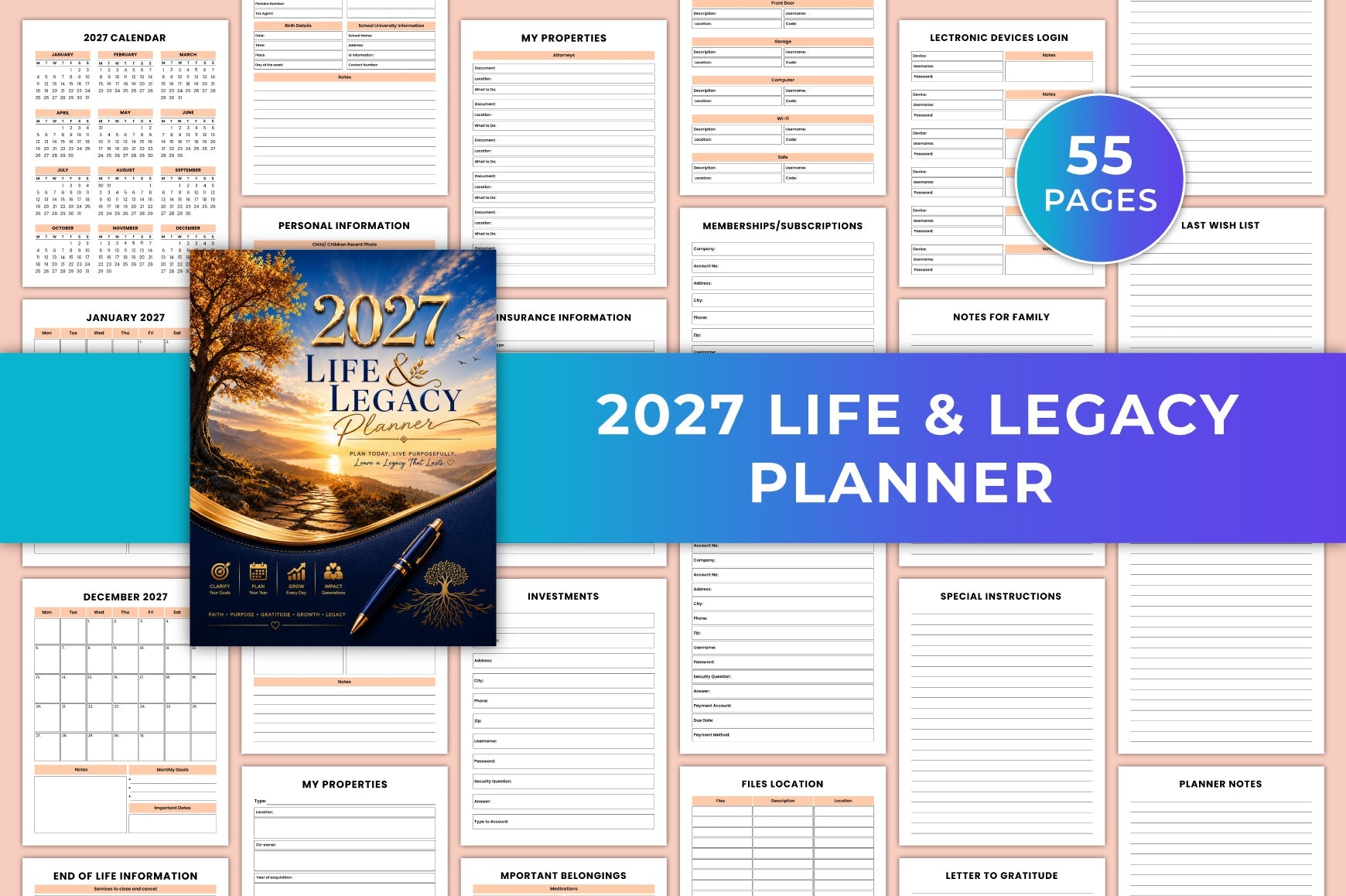 Life Legacy Planner