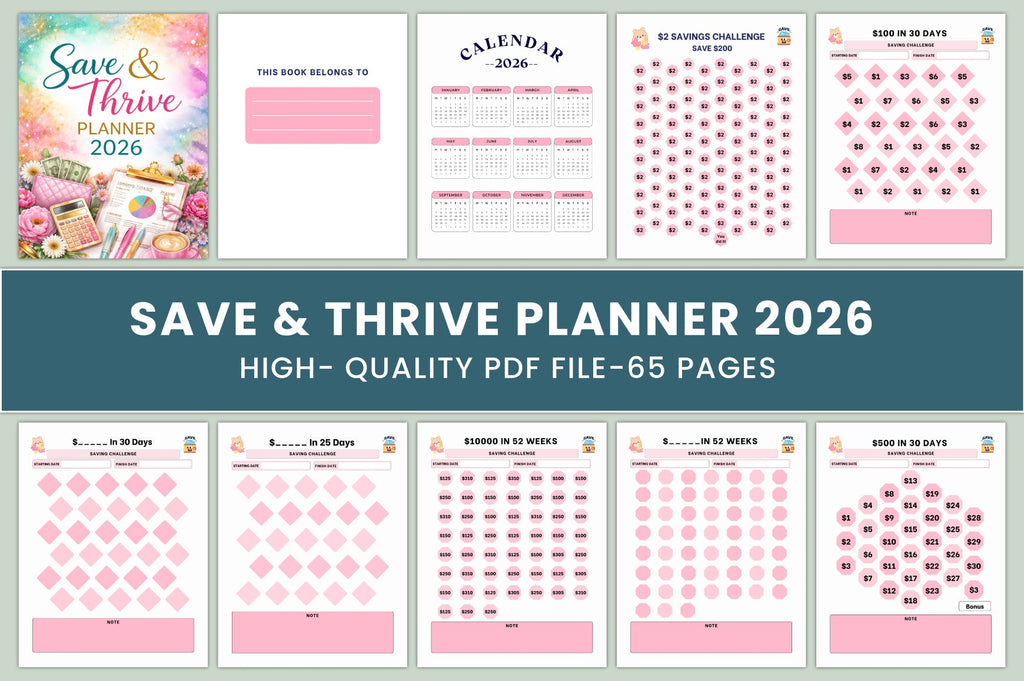 Save Thrive Planner
