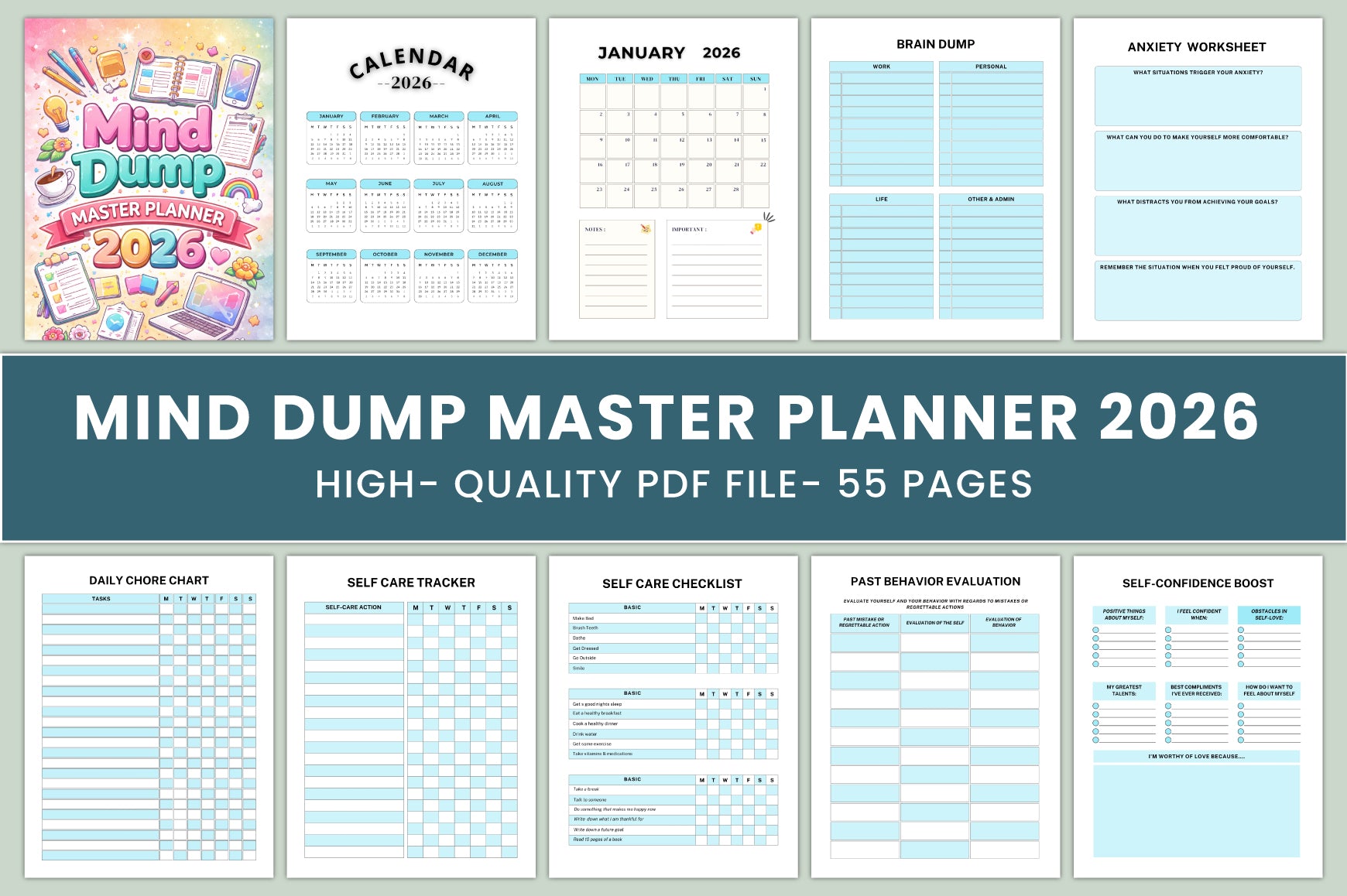 Mind Dump Master Planner