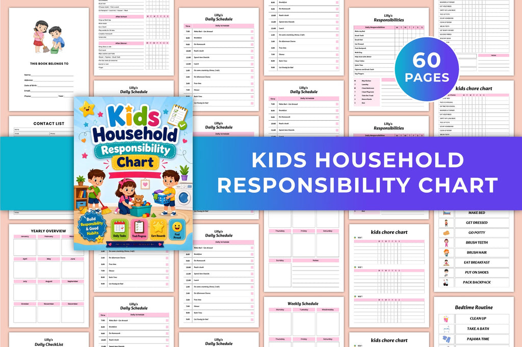 Kids Household Responsibility Chart