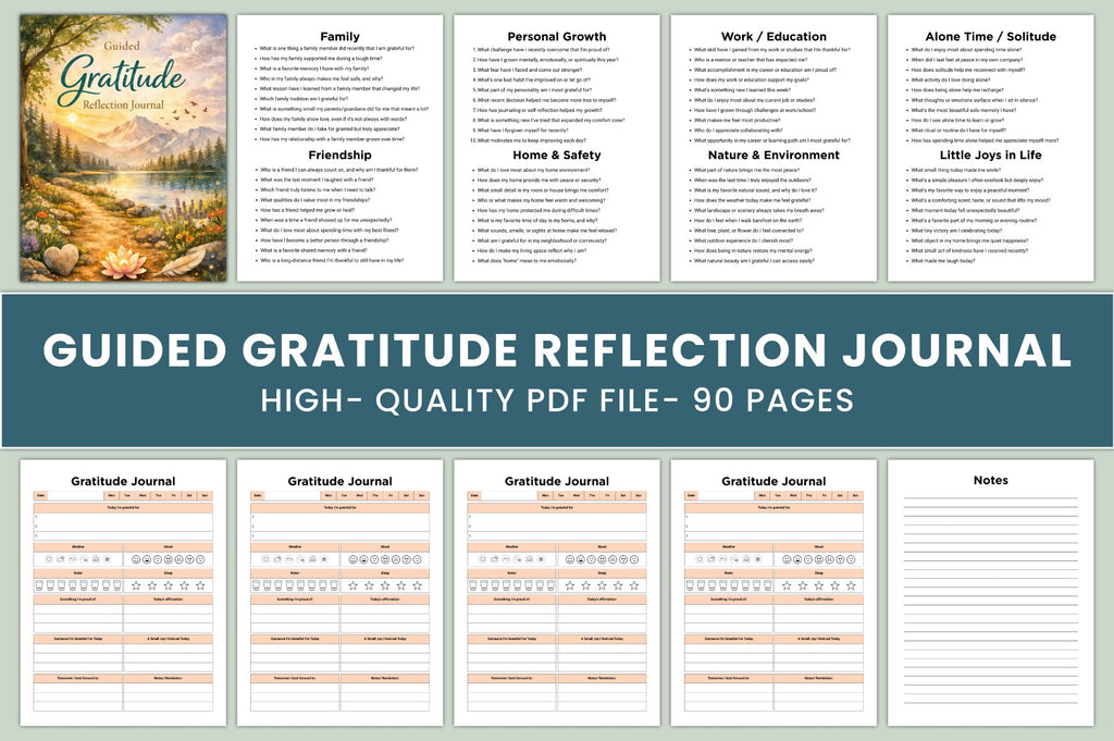 Gratitude Reflection Journal