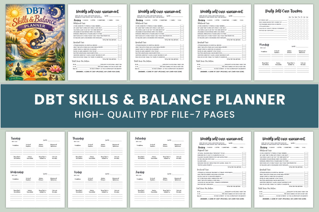 DBT Skills Balance Planner