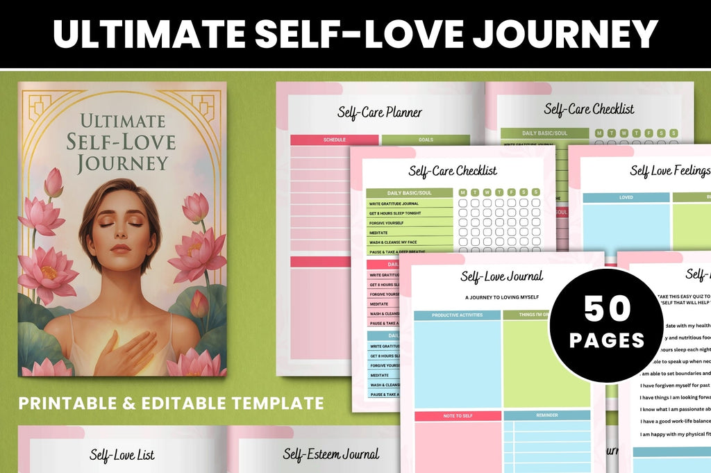 Ultimate Self Love Journey Planner