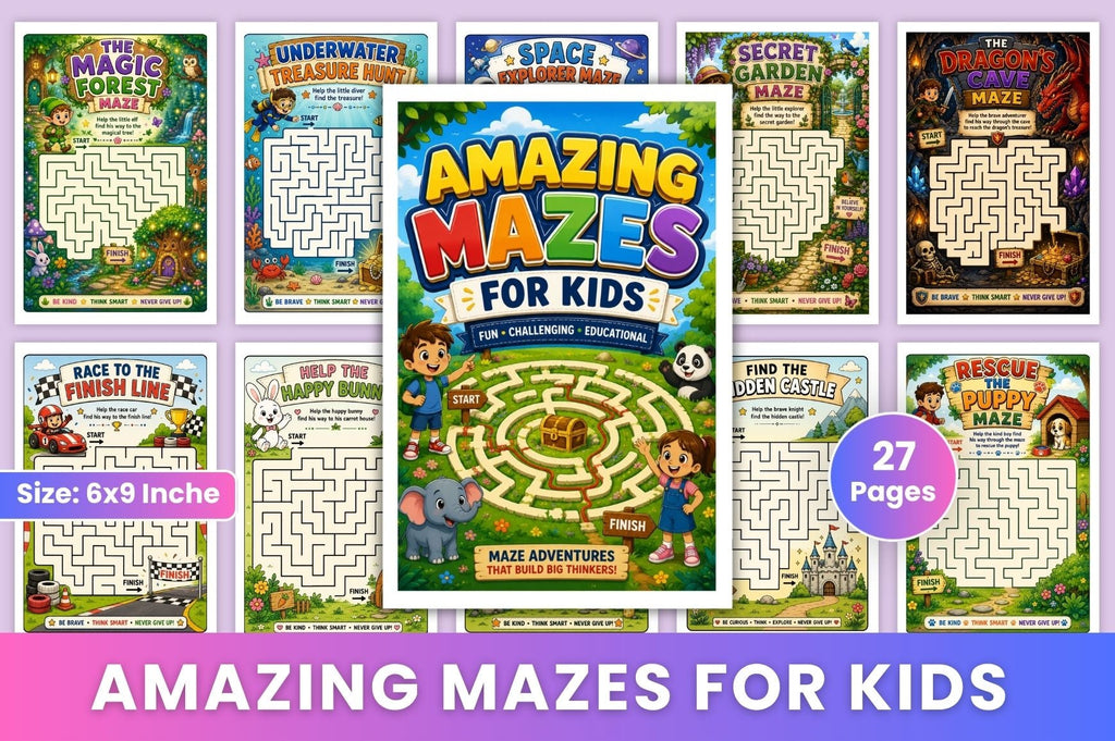 Amazing Mazes For Kids