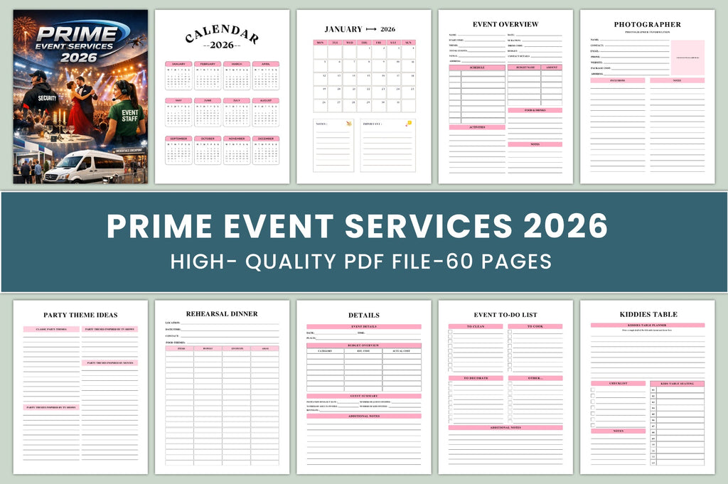 Prime Event Services Guide