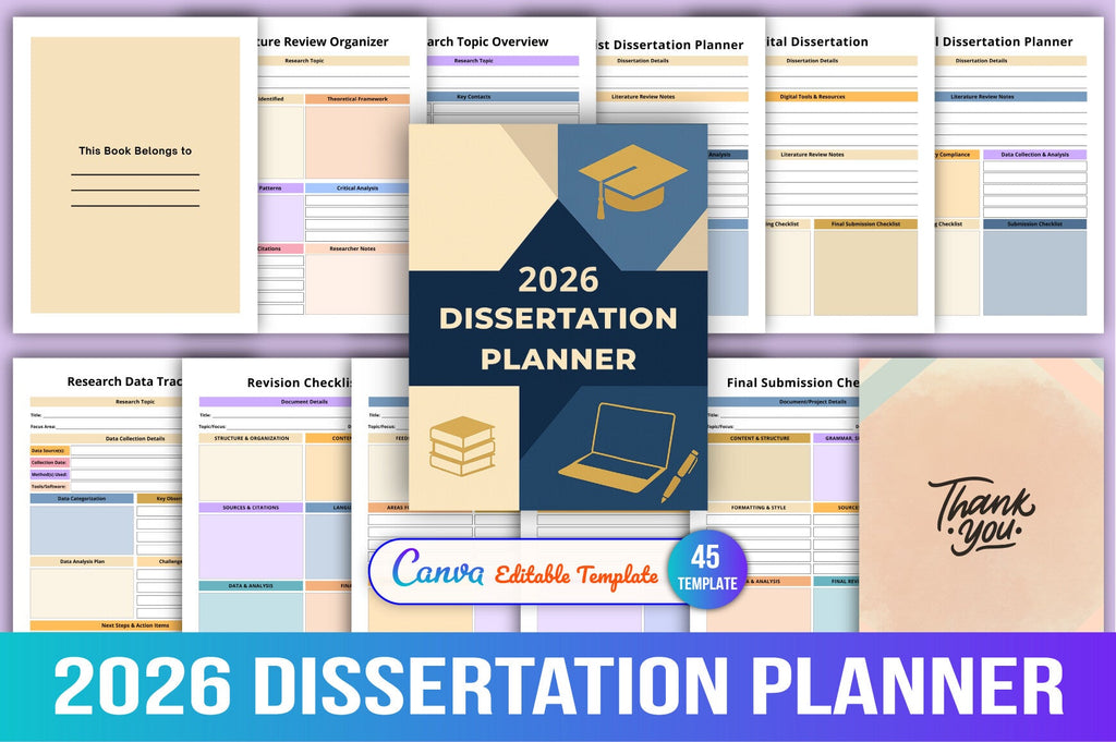 Dissertation Planner Guide