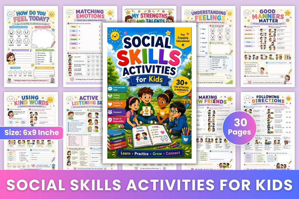 Social Skills Activities For Kids