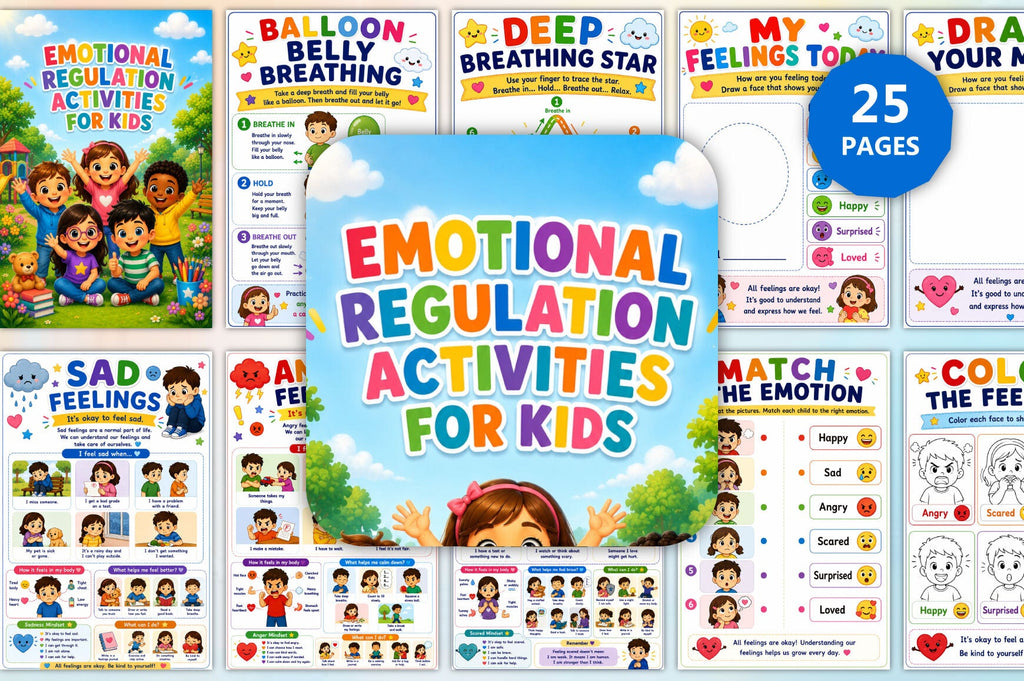 Emotional Regulation Activities For Kids