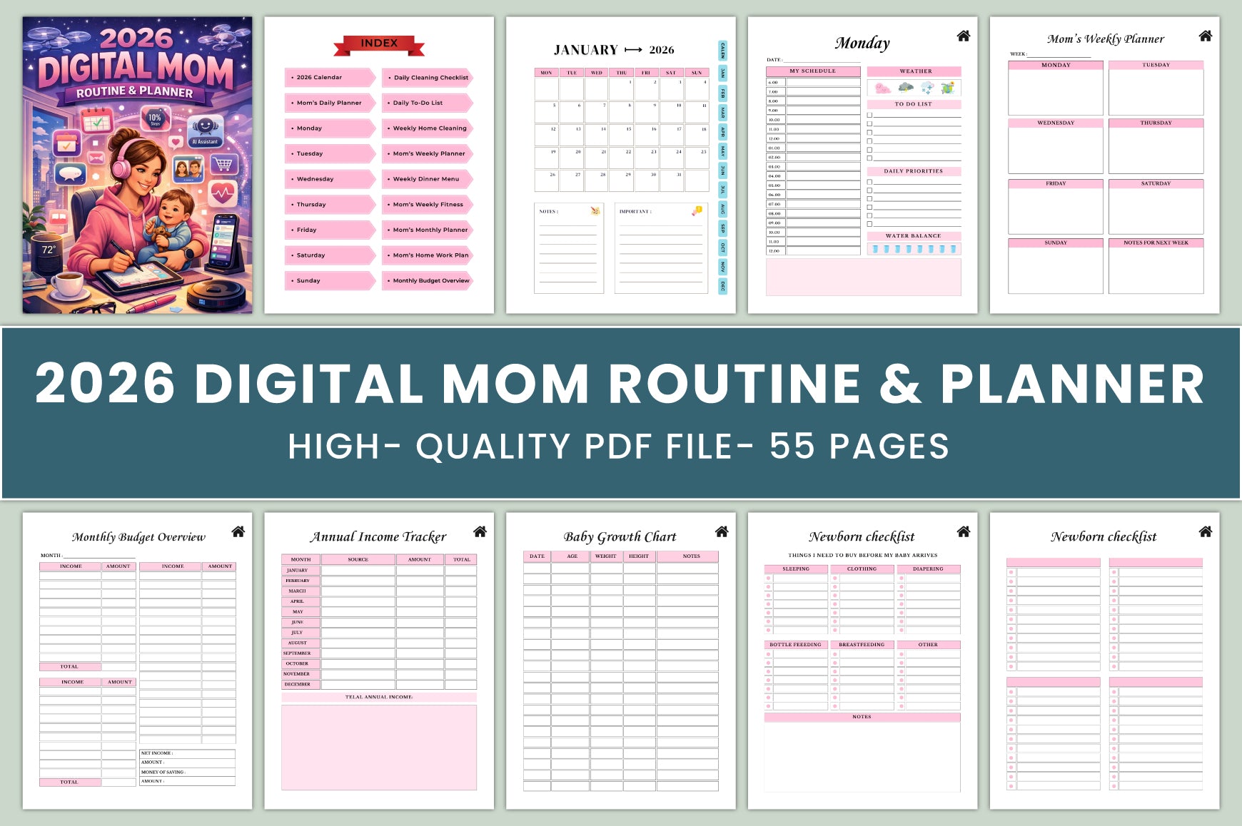 Mom Routine Planner