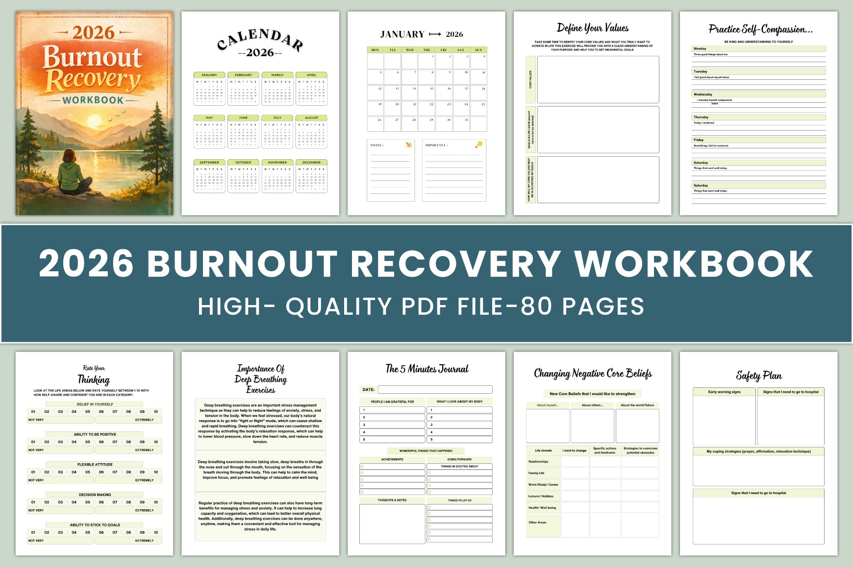Burnout Recovery Workbook