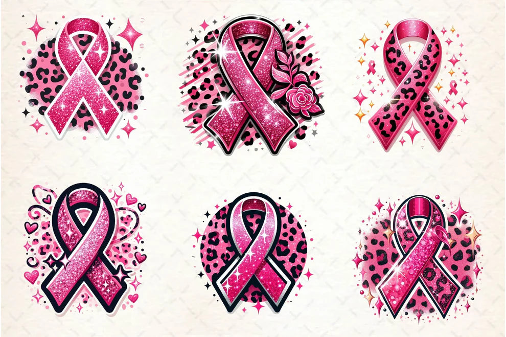 Breast Cancer Awareness Clipart Bundle