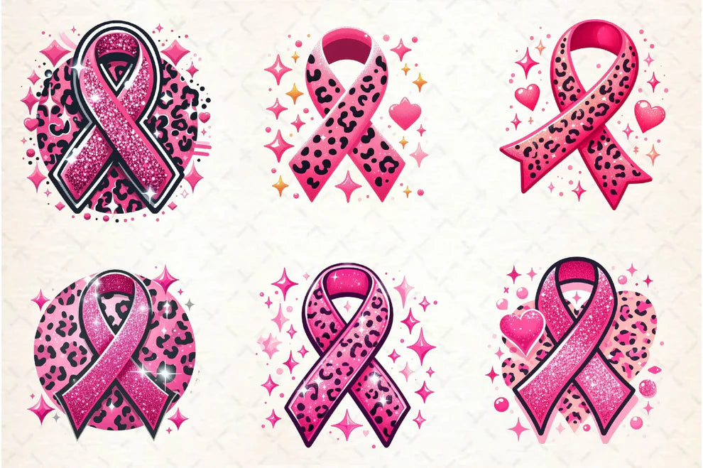 Breast Cancer Awareness Clipart Bundle