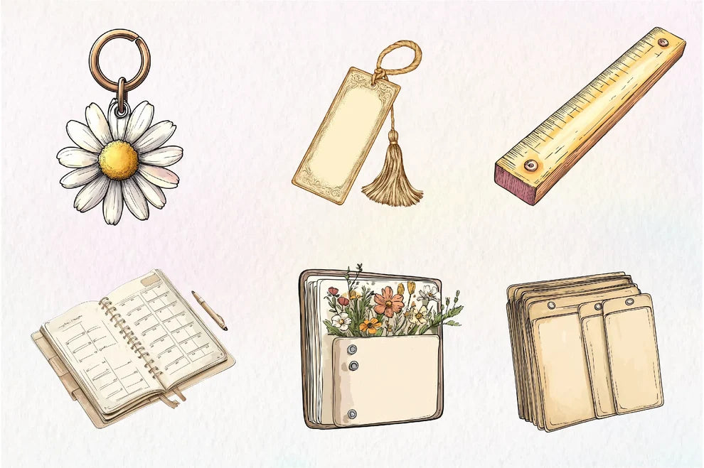 Summer Planner Clipart Bundle
