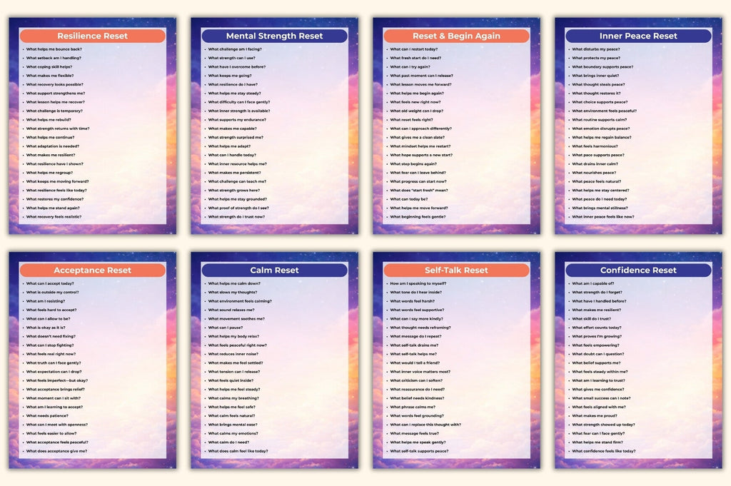 Mental Reset Prompts