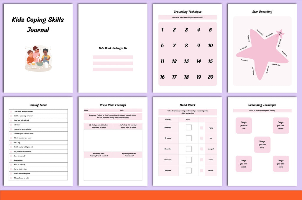 Kids Coping Skills Journal