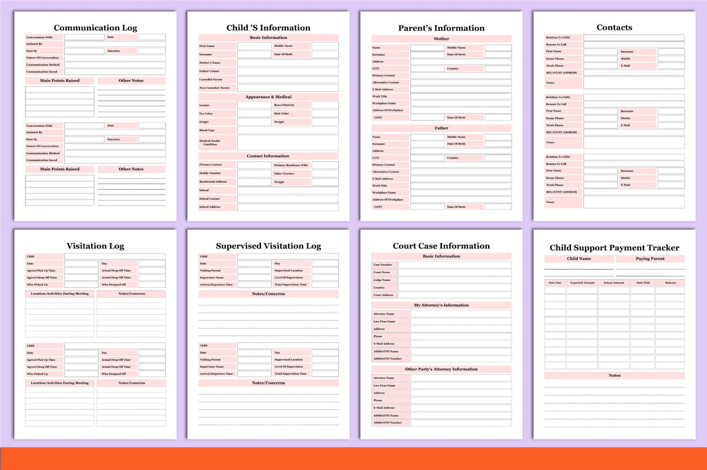 Child Custody Binder Guide