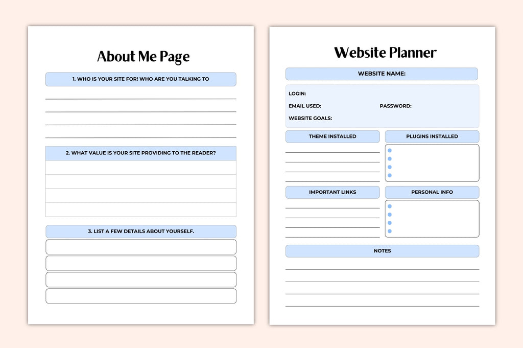 Website Launch Planner