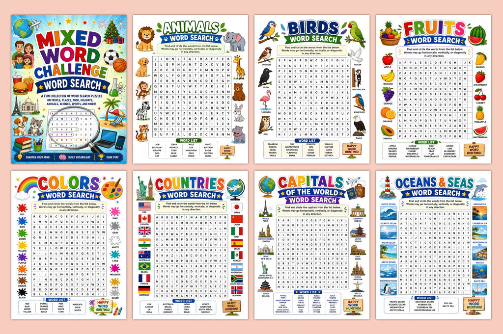 Word Search Book