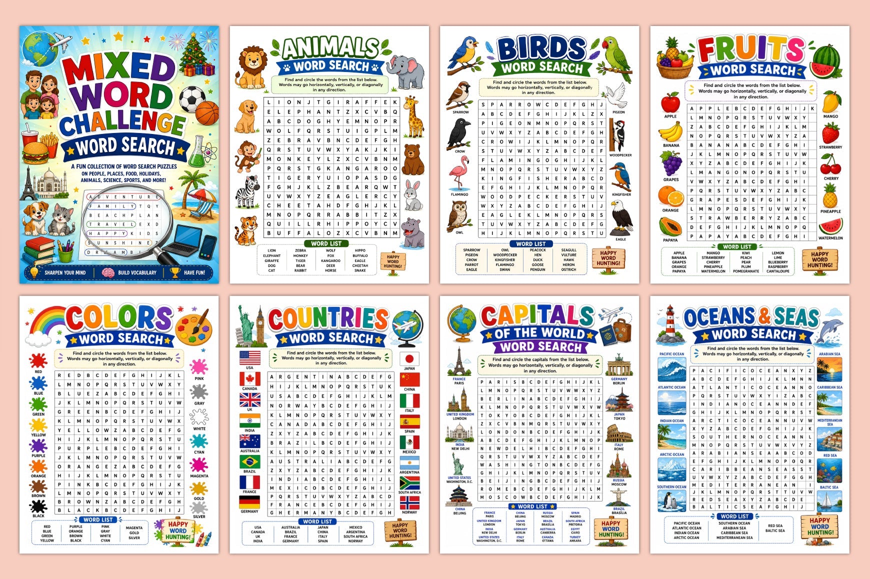 Word Search Book